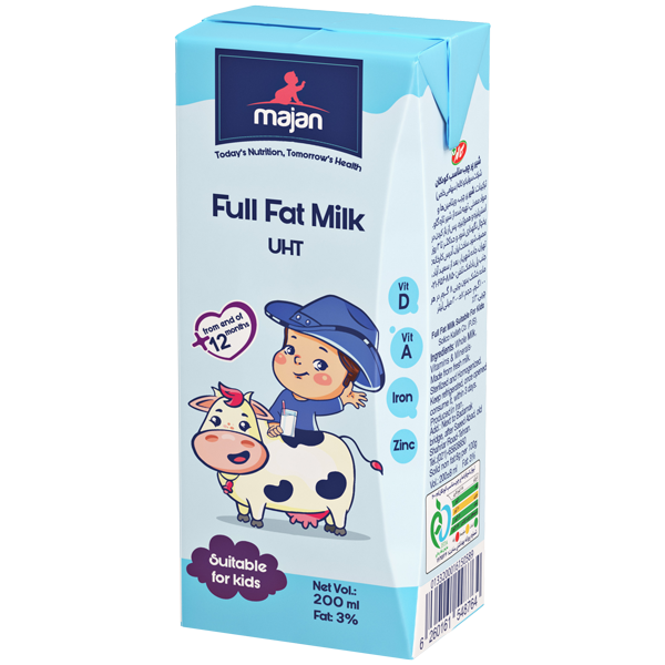 شیر پر چرب ماجان|Full fat milk