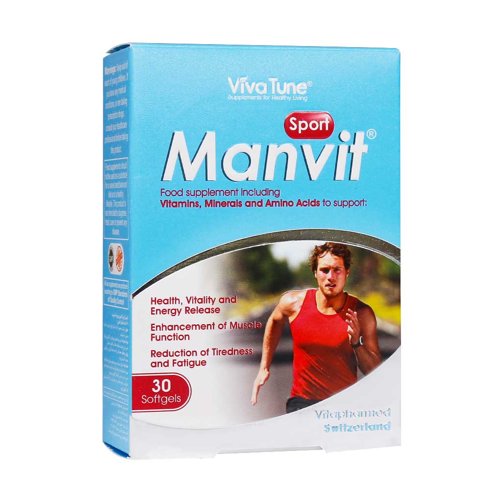 سافت ژل من ویت اسپرت ویواتون 30 عددی